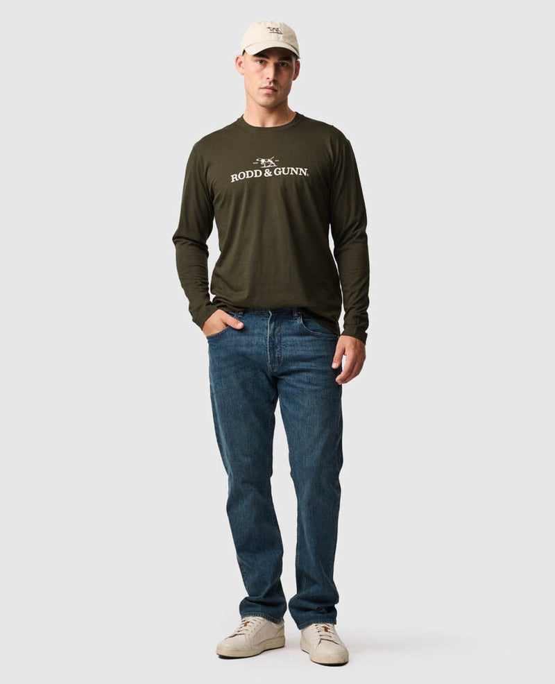 L/S Logo T-Shirt - Forest