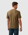 The Peaks Logo Tee - Olive