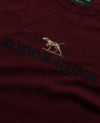 The Peaks Logo Tee - Oxblood