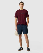 The Peaks Logo Tee - Oxblood