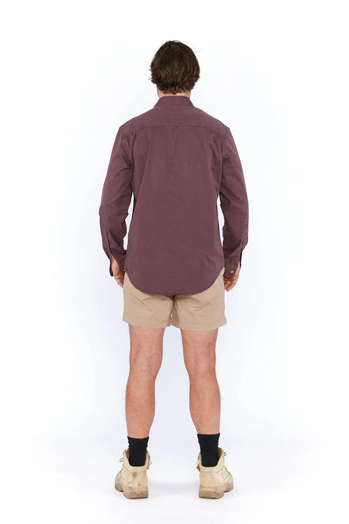 Steve Work Shirt - Brownstone