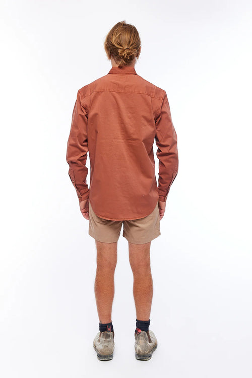 Steve Work Shirt - Clay