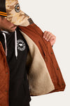 Mckinlay Puffer Vest - Tobacco/Charcoal