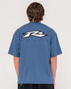 Registered S/S Tee - China Blue