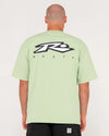 Registered S/S Tee - Smoke Green