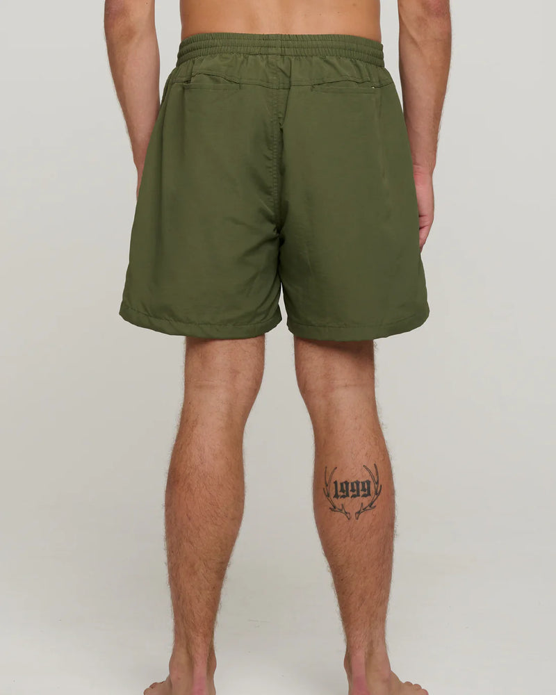 Alpha Flag Watershort - Olive