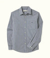Classic Poplin Check Shirt - Navy/Char