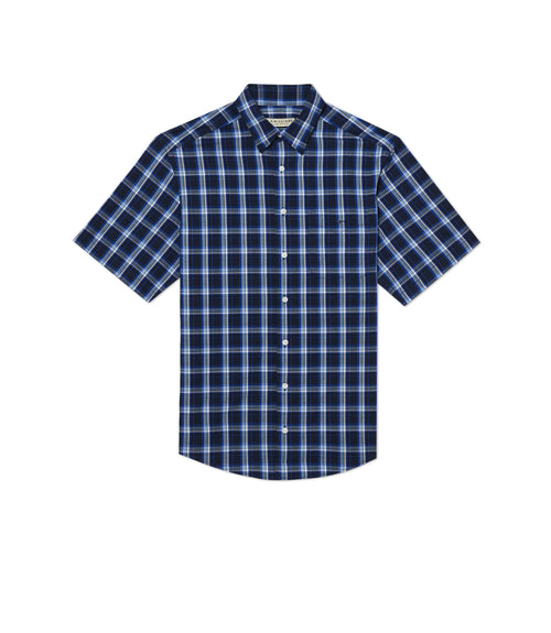 Hervey Shirt - Navy/Blue/White