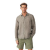 Newman Classic Linen Shirt - Fatigue