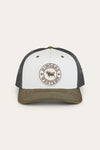 Signature Bull Trucker - Army/Off White