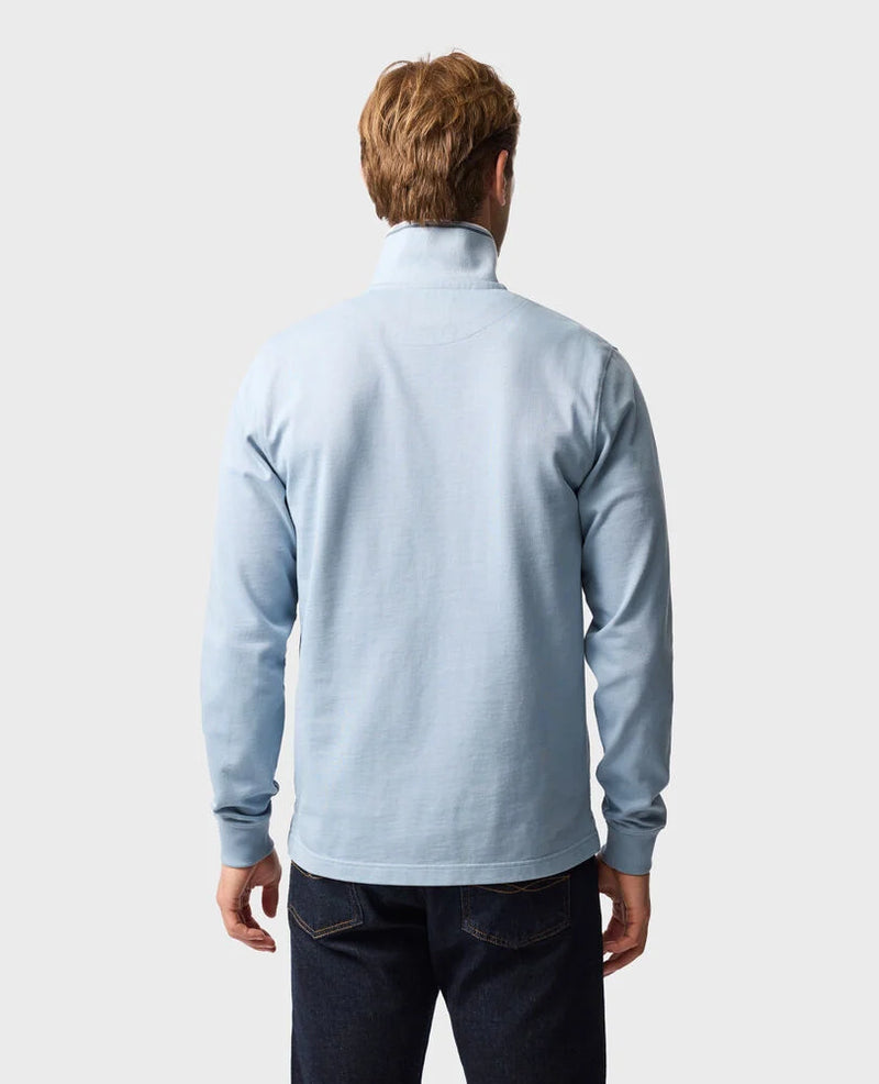 Gunn 14oz 1/4 Zip Sweat - Arctic