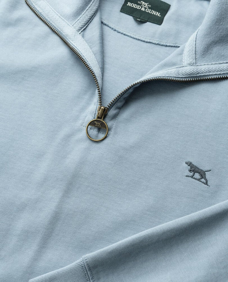 Gunn 14oz 1/4 Zip Sweat - Arctic