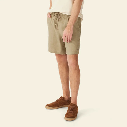 Rugby Linen Short - Mud