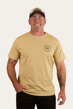 Signature Bull Loose Fit Tee - Pale Olive/Military
