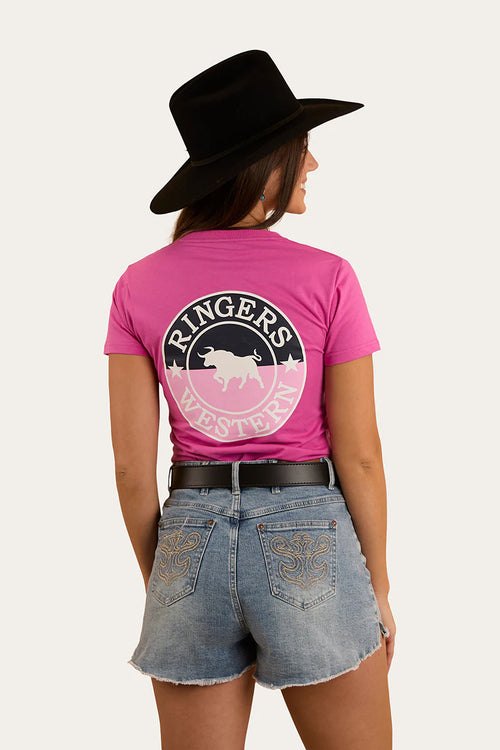 Signature Bull Womens Classic Fit Tee - Candy