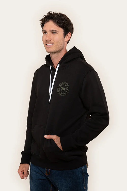 Signature Bull Hoodie - Black/Military