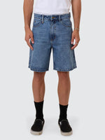 Slacker Denim Short - Stoned Blues