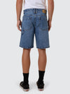 Slacker Denim Short - Stoned Blues