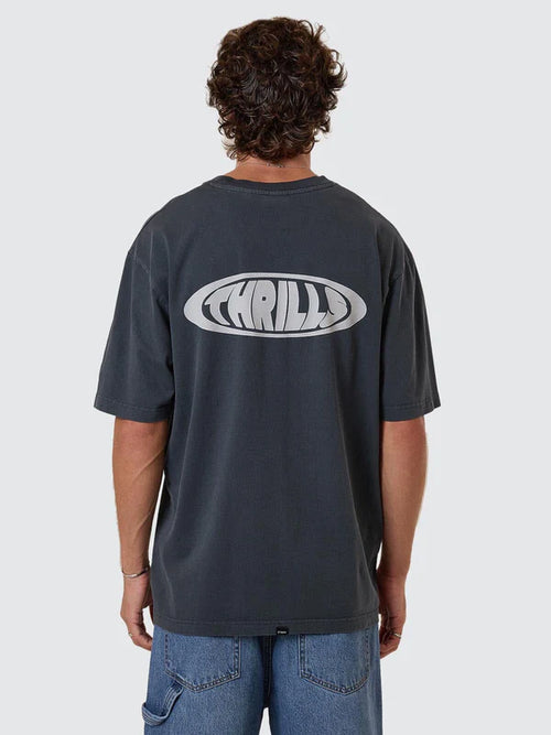 Shadowless Oversize Fit Tee - Ebony
