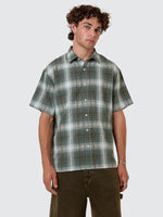 Cheap Thrills Check S/S Shirt - Tarmac