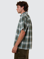 Cheap Thrills Check S/S Shirt - Tarmac