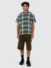 Cheap Thrills Check S/S Shirt - Tarmac