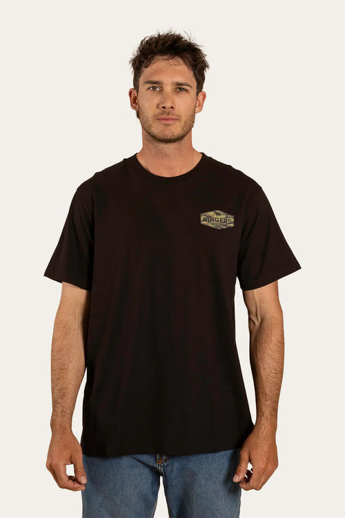 Servo Loose Fit Tee - Black/Camo