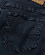 Weston Straight Leg Italian Denim - Blue Black