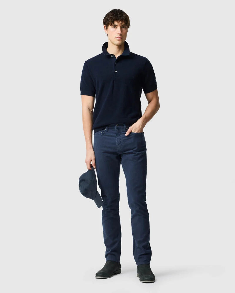 Glenvar Straight Fit Jean - Navy