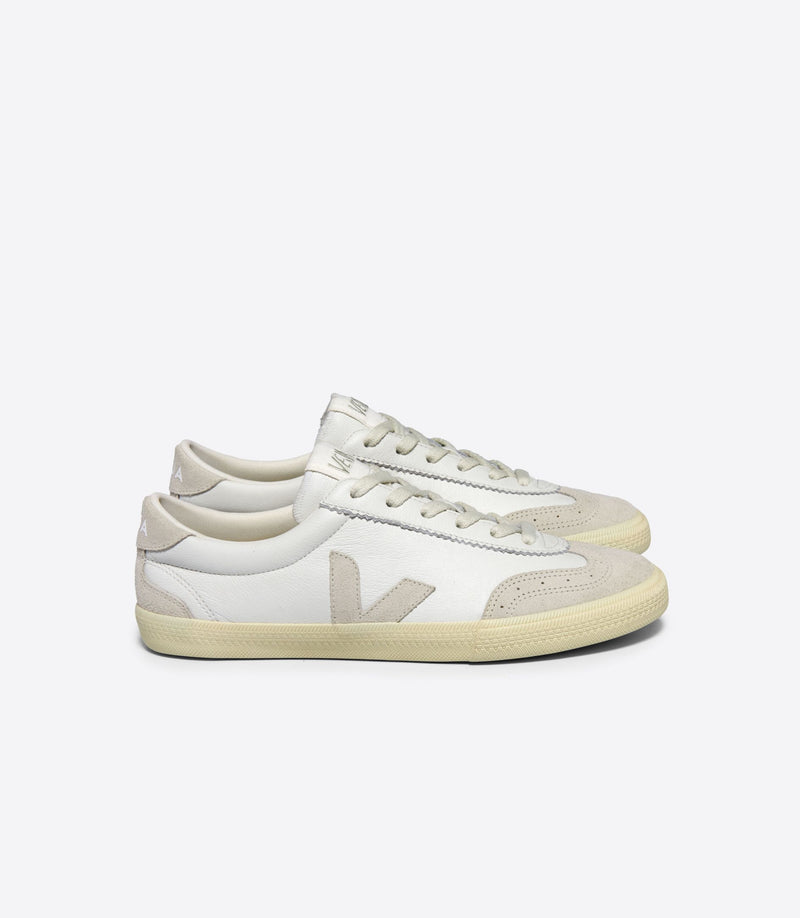 Volley Leather - White/Natural