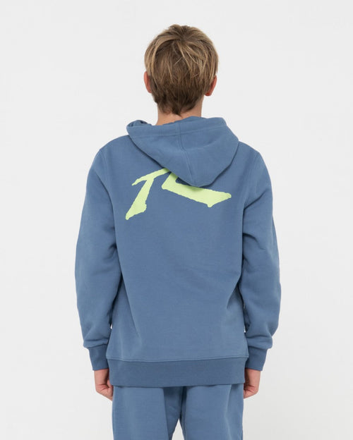 Competition Fleece Boys - China Blue/Lime