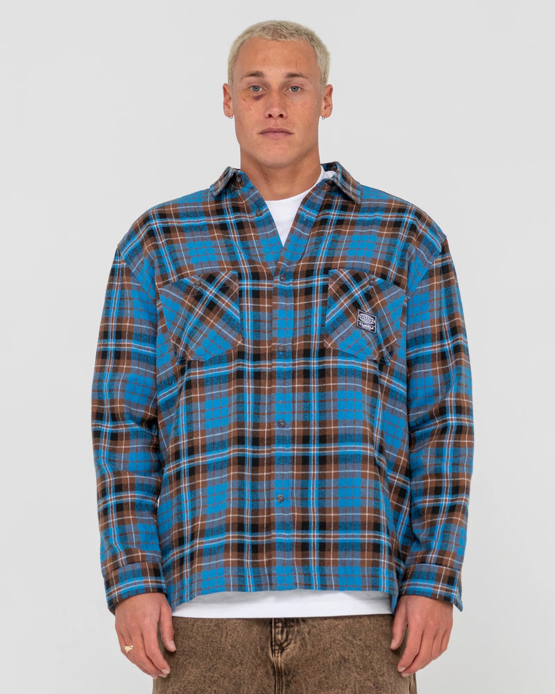 Neon Dreams R2K L/S Shirt - Marazine Blue