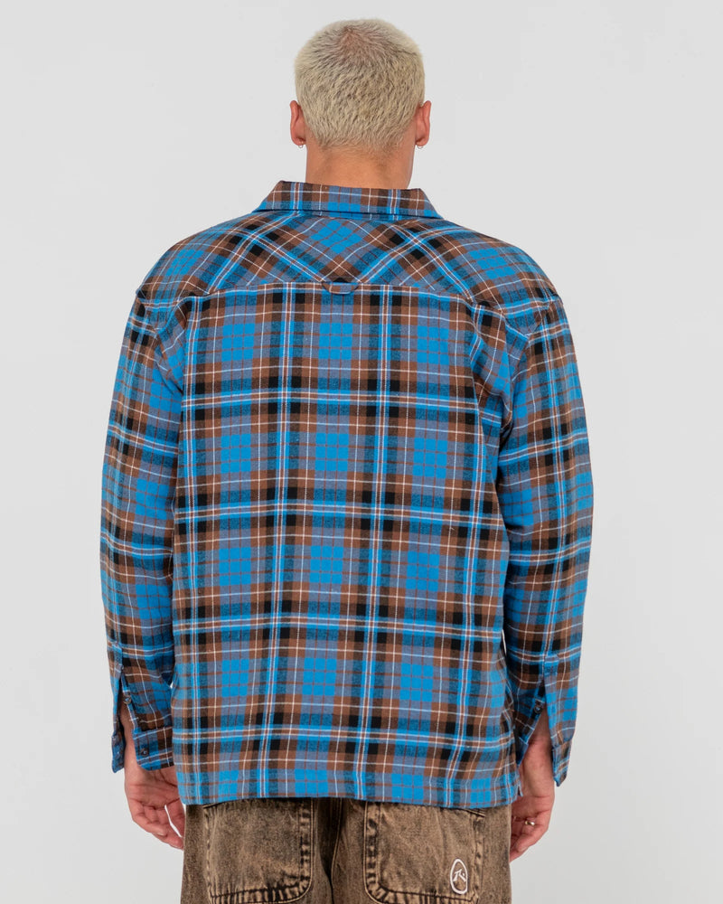 Neon Dreams R2K L/S Shirt - Marazine Blue