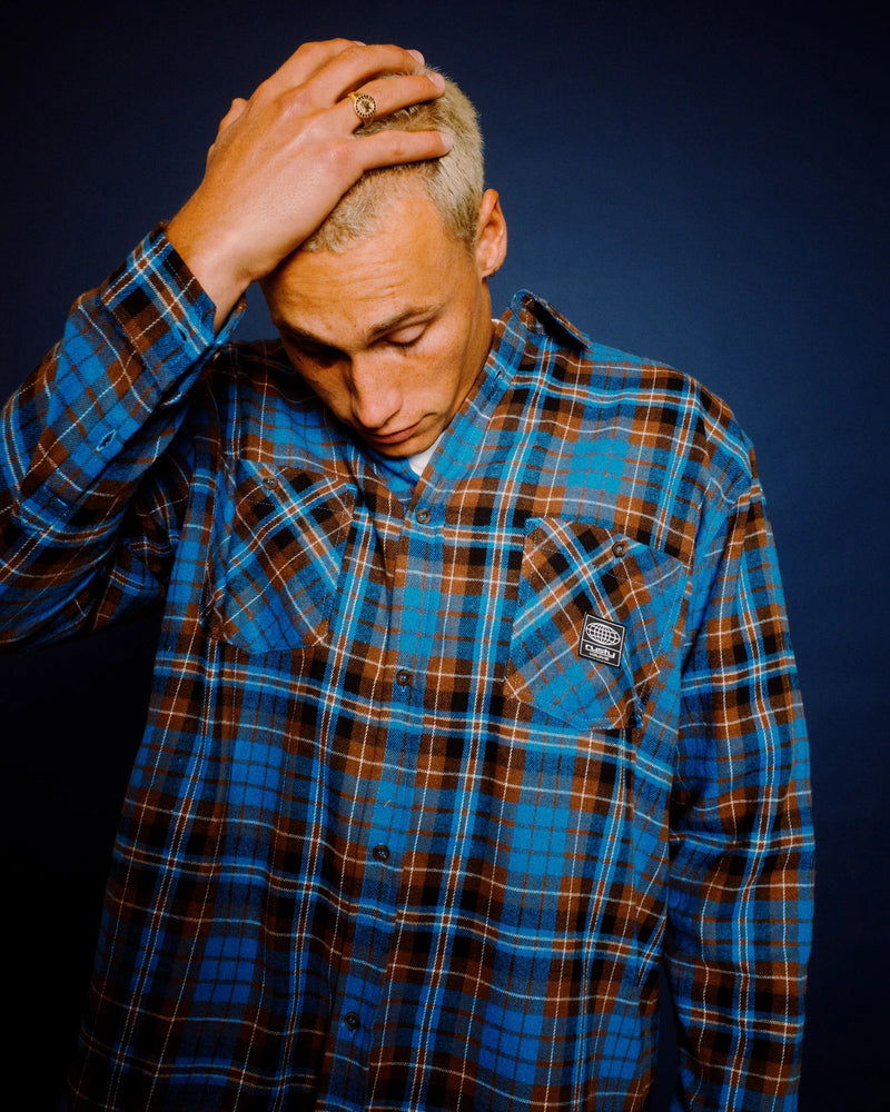 Neon Dreams R2K L/S Shirt - Marazine Blue