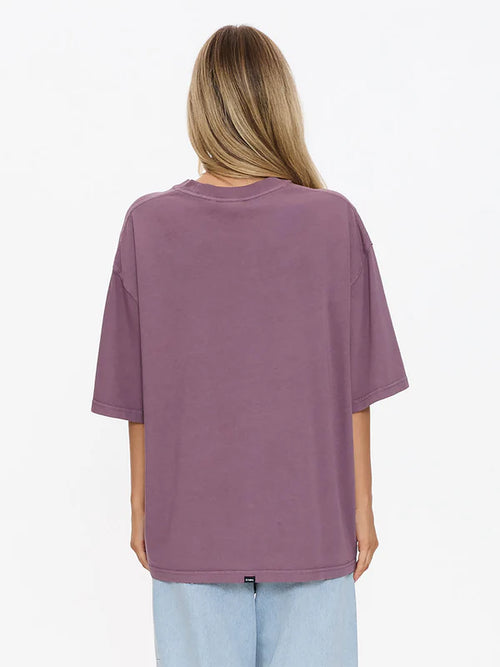Break Point Oversized Tee - Vintage Mauve
