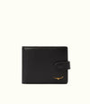 Wallet with Pocket & Tab - Black