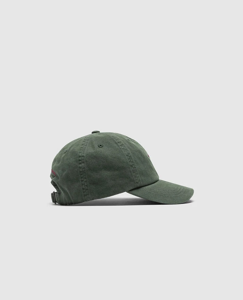 Gunn Cap - Dark Green/Magenta