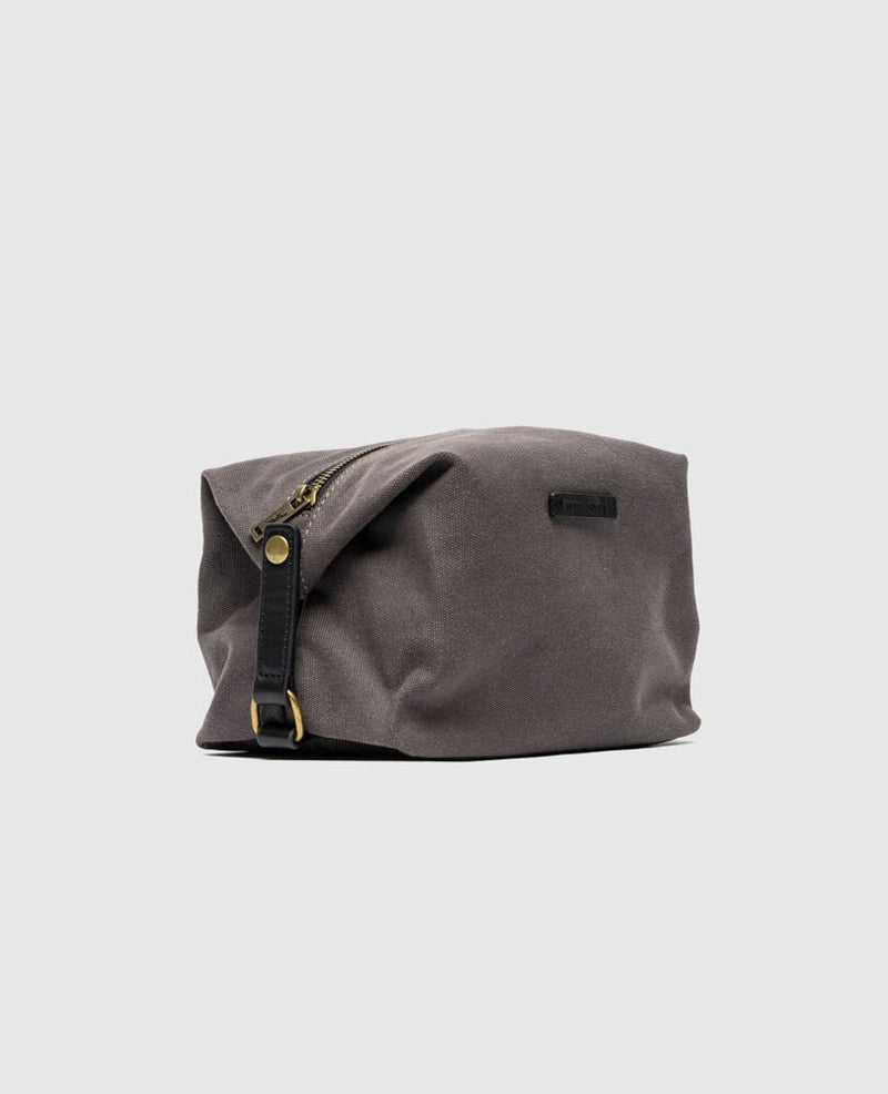 Shannon Shave Bag - Charcoal Black