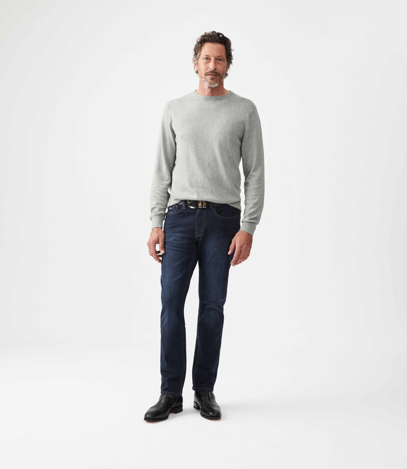 Howe Cotton Sweater - Steel Grey