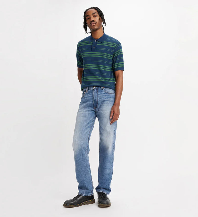 555 Relaxed Straight - Indigo Champion