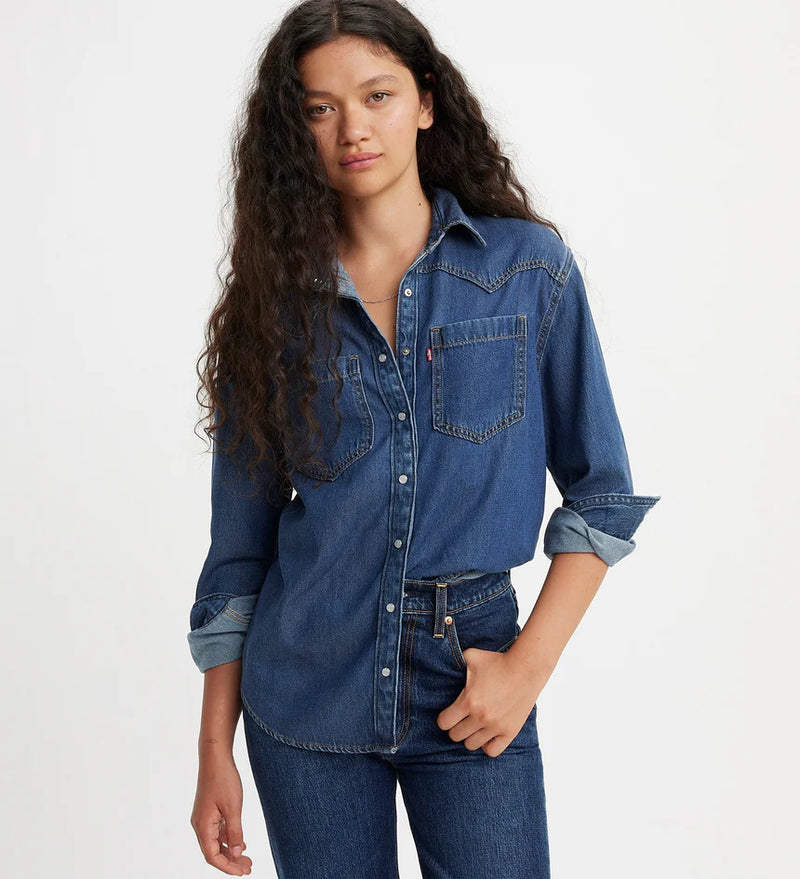 Teodora Western Shirt - Air Space 5