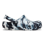 Classic Marbled Clog - White/Black
