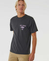 Fade Out Icon Tee - Black/Purple