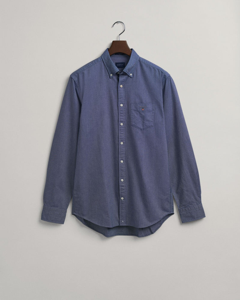 Reg Fit Oxford Shirt - Persian Blue