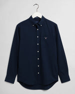 Broadcloth L/S Shirt - Marine
