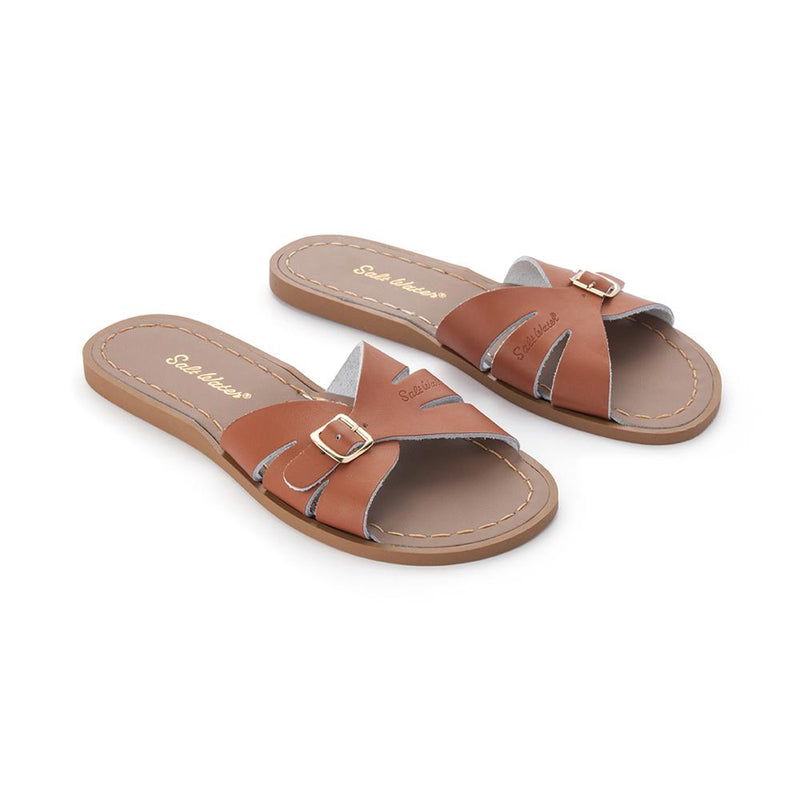 Salt Water Sandals Classic Slide -Tan
