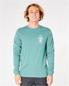 Search Icon L/S Tee - Muted Green