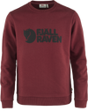 Fjallraven Logo Sweater - Red Oak