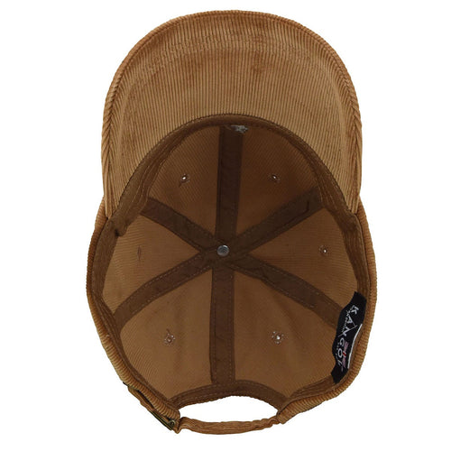Cord Baseball Cap - Wood