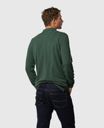 Gunn Polo L/S - Moss